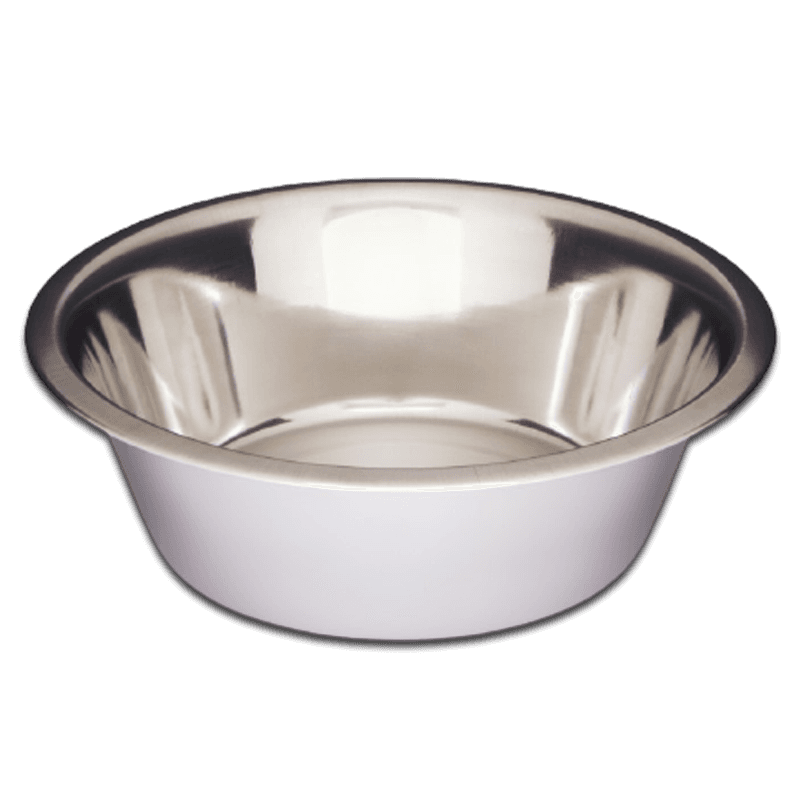 Standardowa miska ze stali chromowanej 0.45 L