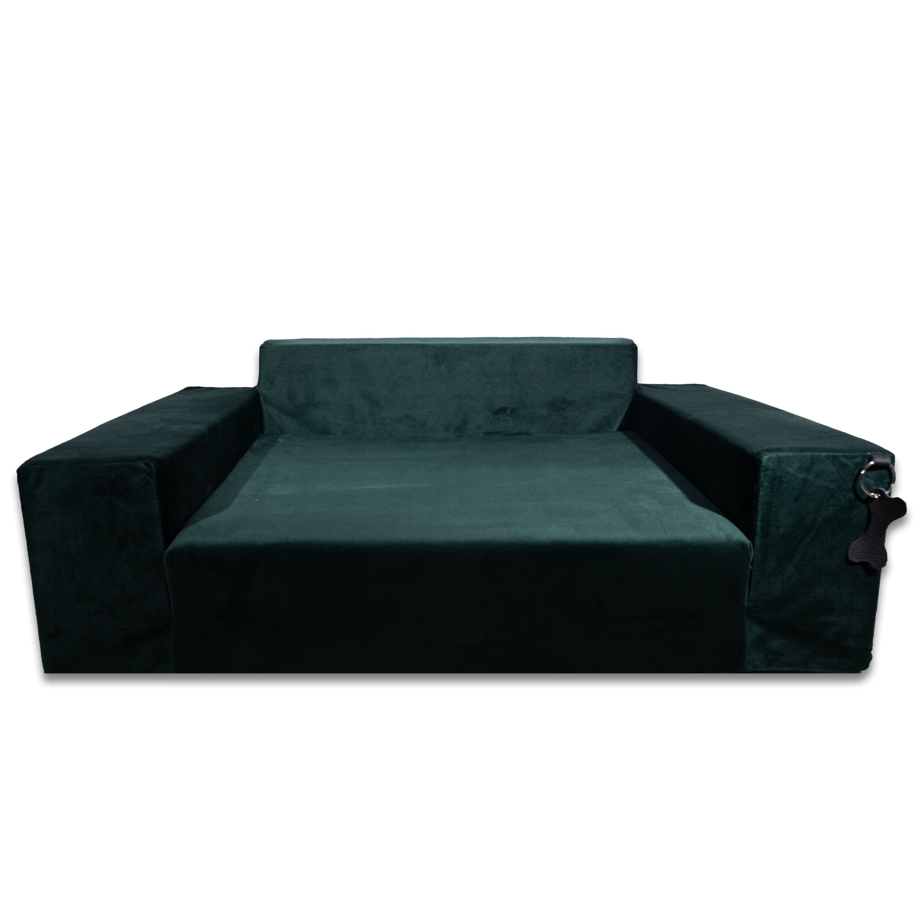 Legowisko SOFA S/M 80x55 cm, kolor ciemnozielony
