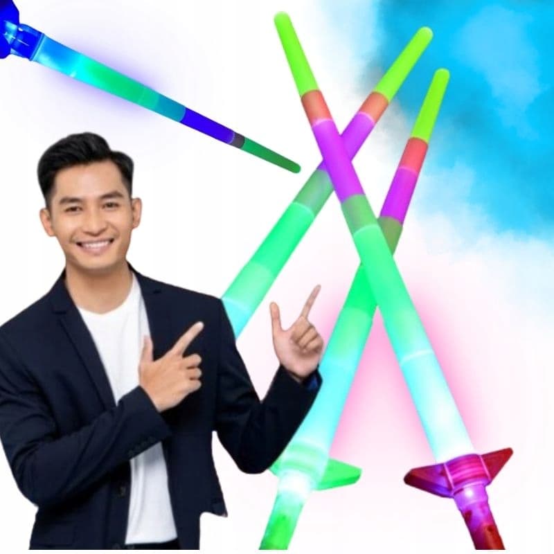 10x Miecz świetlny MULTICIOLOR