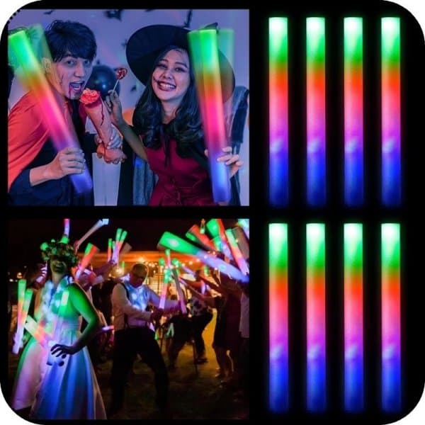 10x Pałka LED MULTICOLOR