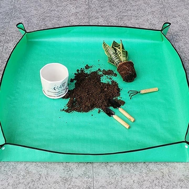 Mata do przesadzania kwiatów 100x100cm